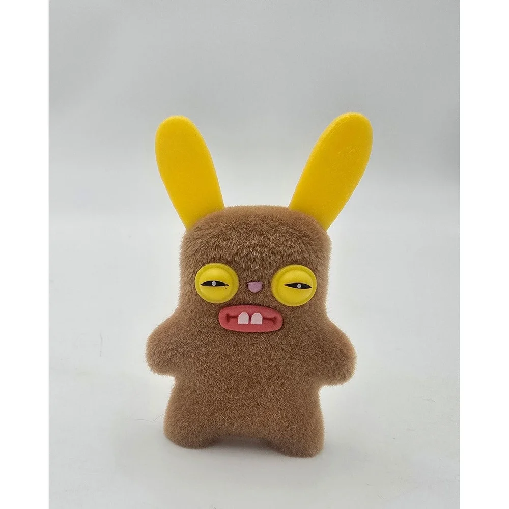 Fuggler Funny Ugly Monster Rabbitacular Edition RARE Brown Furry Bunny